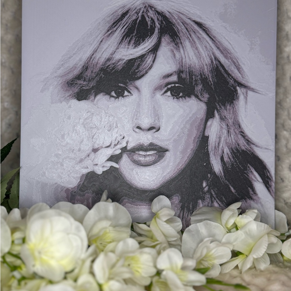 T Swift Portrait Wall Art